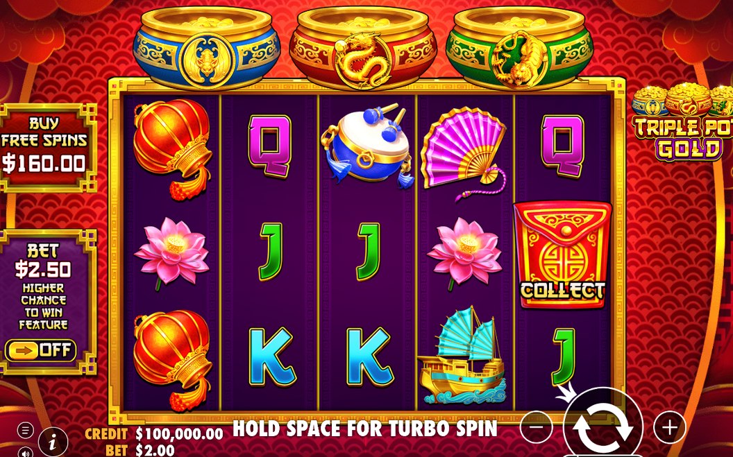 Triple Pot Gold